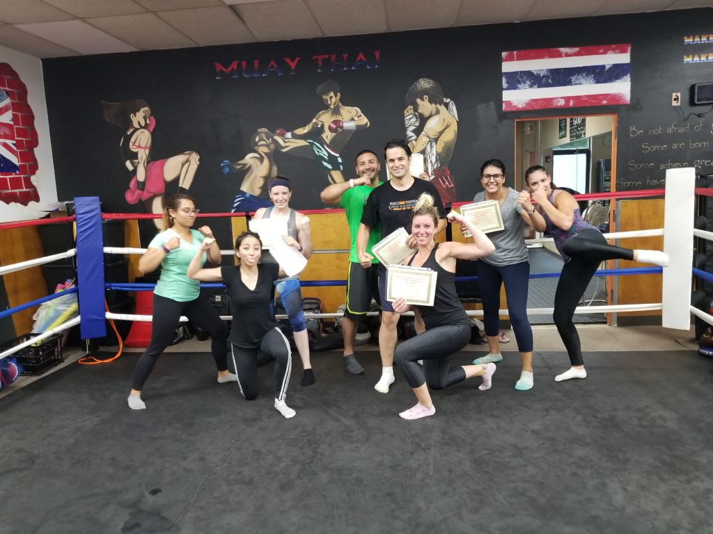 Beginners Muay Thai Kickboxing